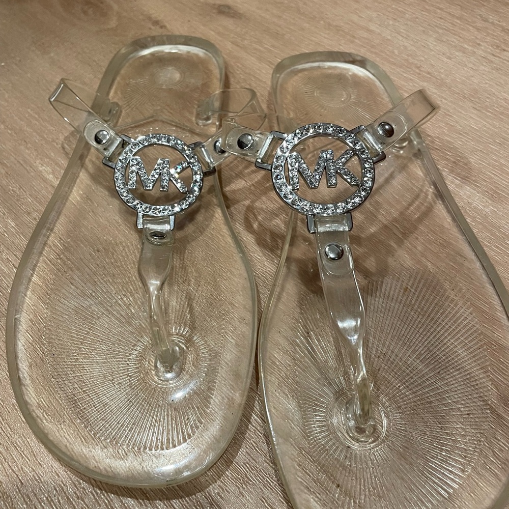 Michael Kors Clear Sandals